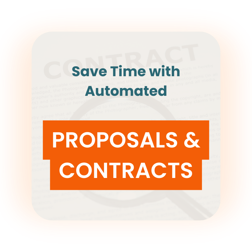 Save time with automated proposals & contracts
