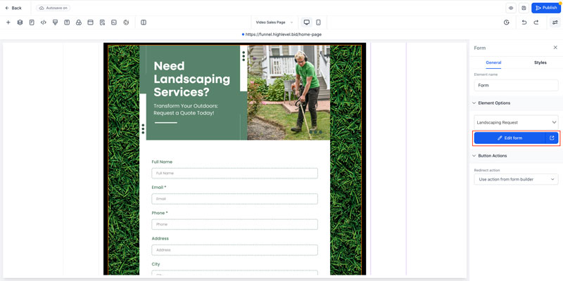 Seamlessly-Transition-from-AI-to-Real-Support-img1 Screenshot of new Form and Survey Builder