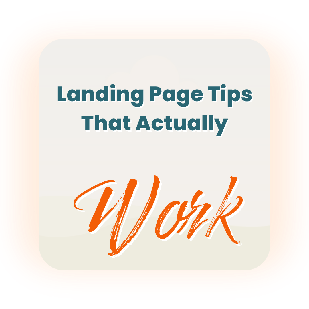 Simple Landing Page Tips That Actually Work